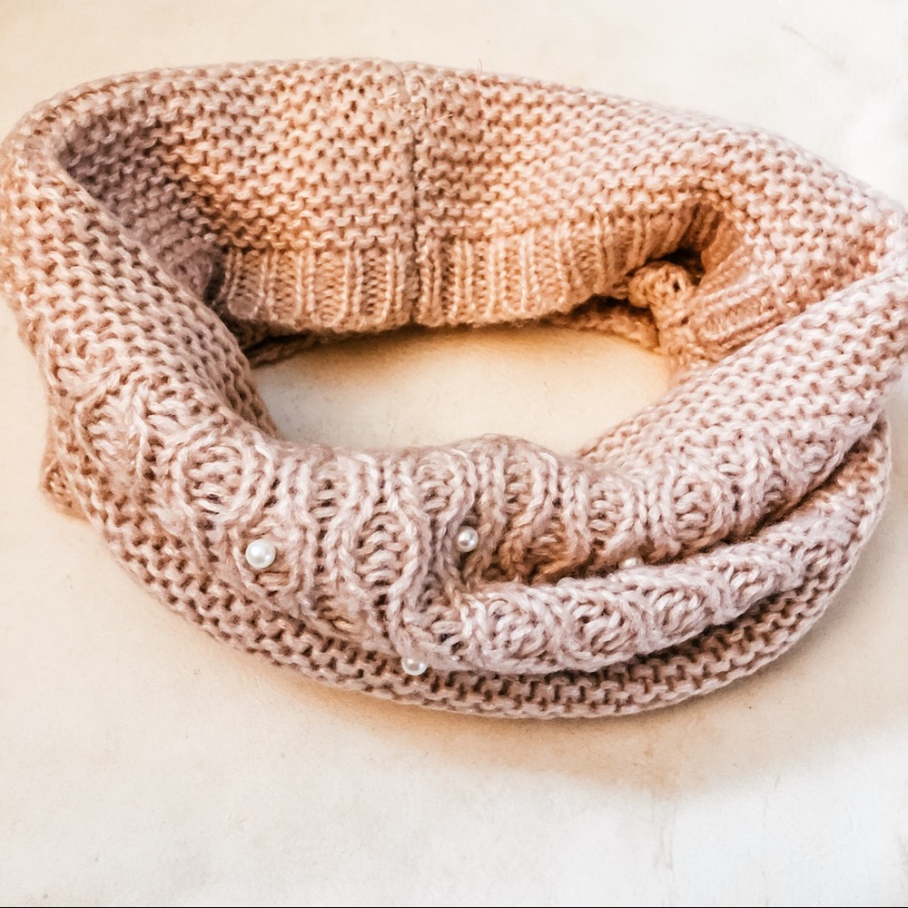 Betsey Johnson Cowl Neck Scarf